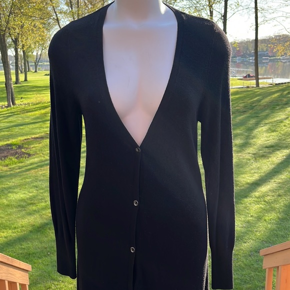 H by Halston midi/maxi sweater S-M - Picture 2 of 12